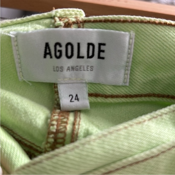 Agolde Criss Cross Denim Pants NWT - Picture 11 of 12